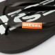 Шльопанці Diesel SA-Briian Black/Orange Popsicl