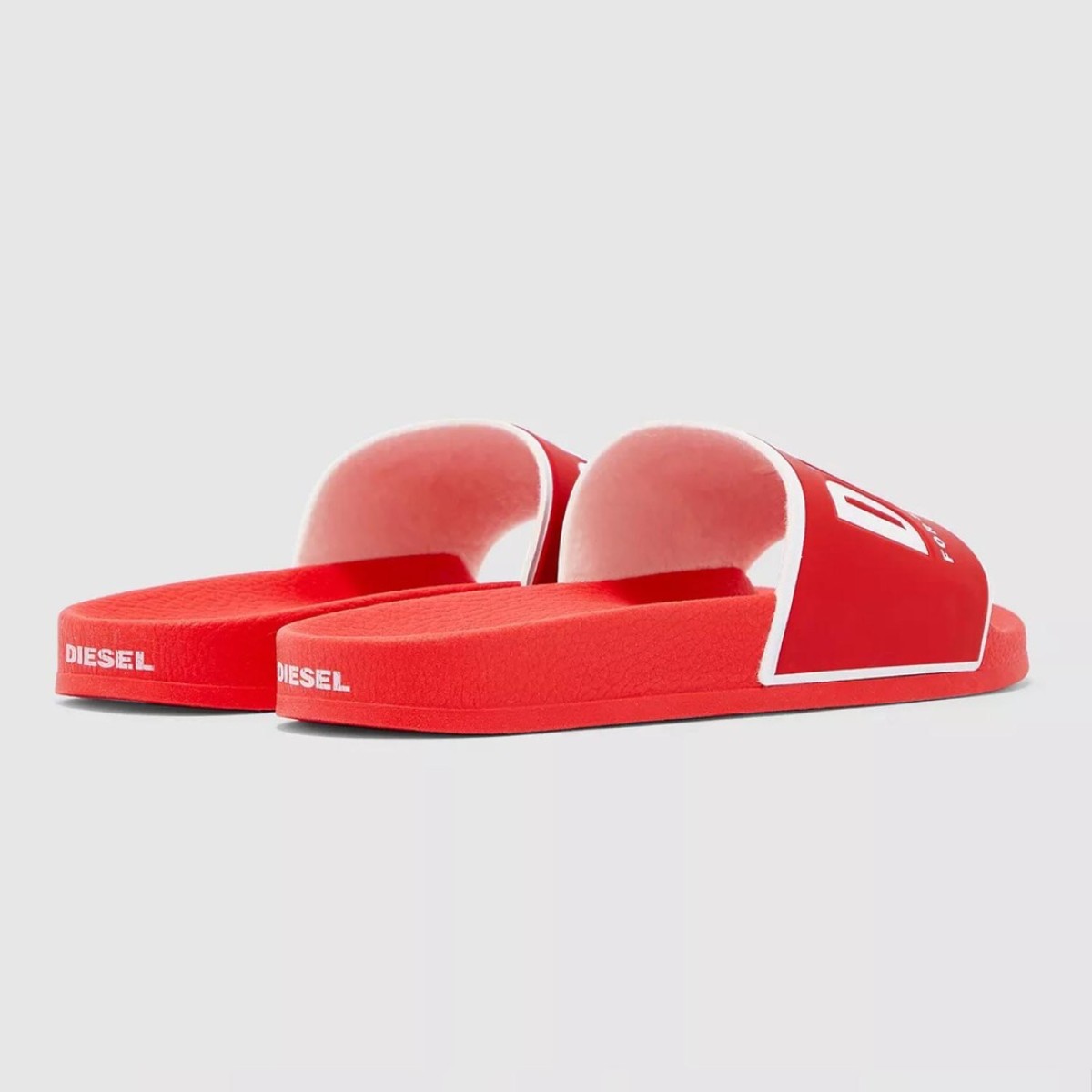 Шльопанці Diesel SA-Valla W Fiery Red/White