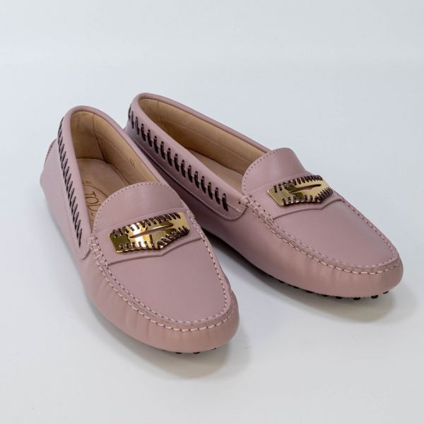Мокасины Tod's Gommini Mascherina Infilature BR0 Rosa.