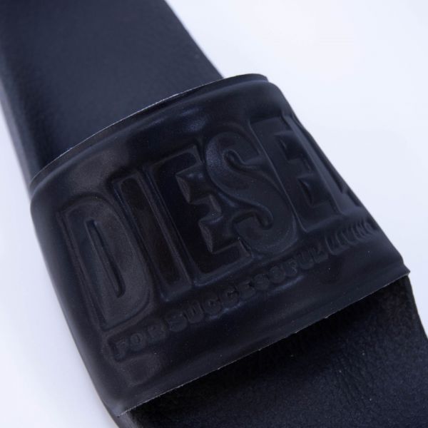 Шлепанцы Diesel SA-Valla W Black/Orange fluo.
