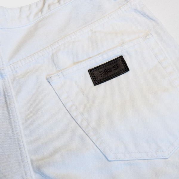 Шорты Just Cavalli S01MU0034 white.