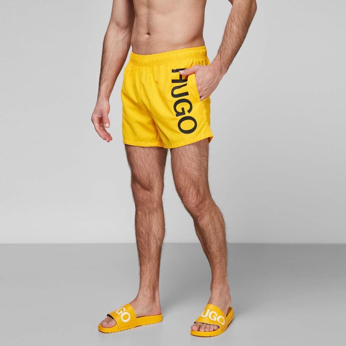 Плавальні шорти Hugo Boss 50451173 yellow