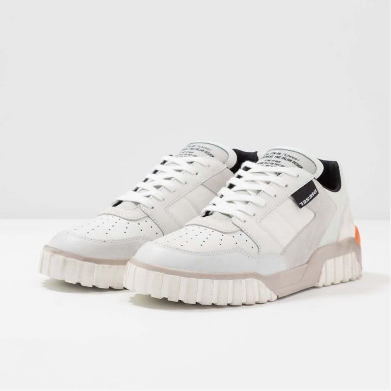 Кроссовки Diesel S-Rua Low90 Star White/Barely WH.