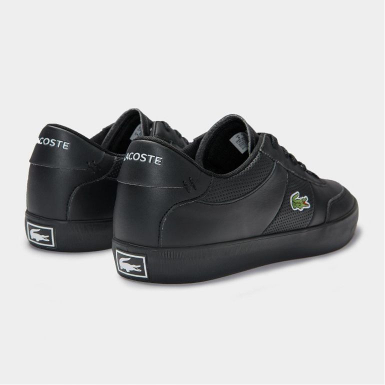 Кеди Lacoste Court-Master 0120 1 CMA BLK/BLK LTH/SYN.