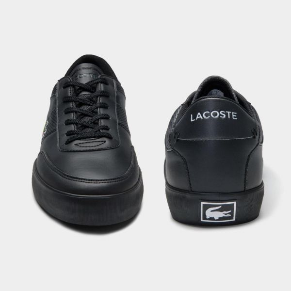 Кеды Lacoste Court-Master 0120 1 CMA BLK/BLK LTH/SYN