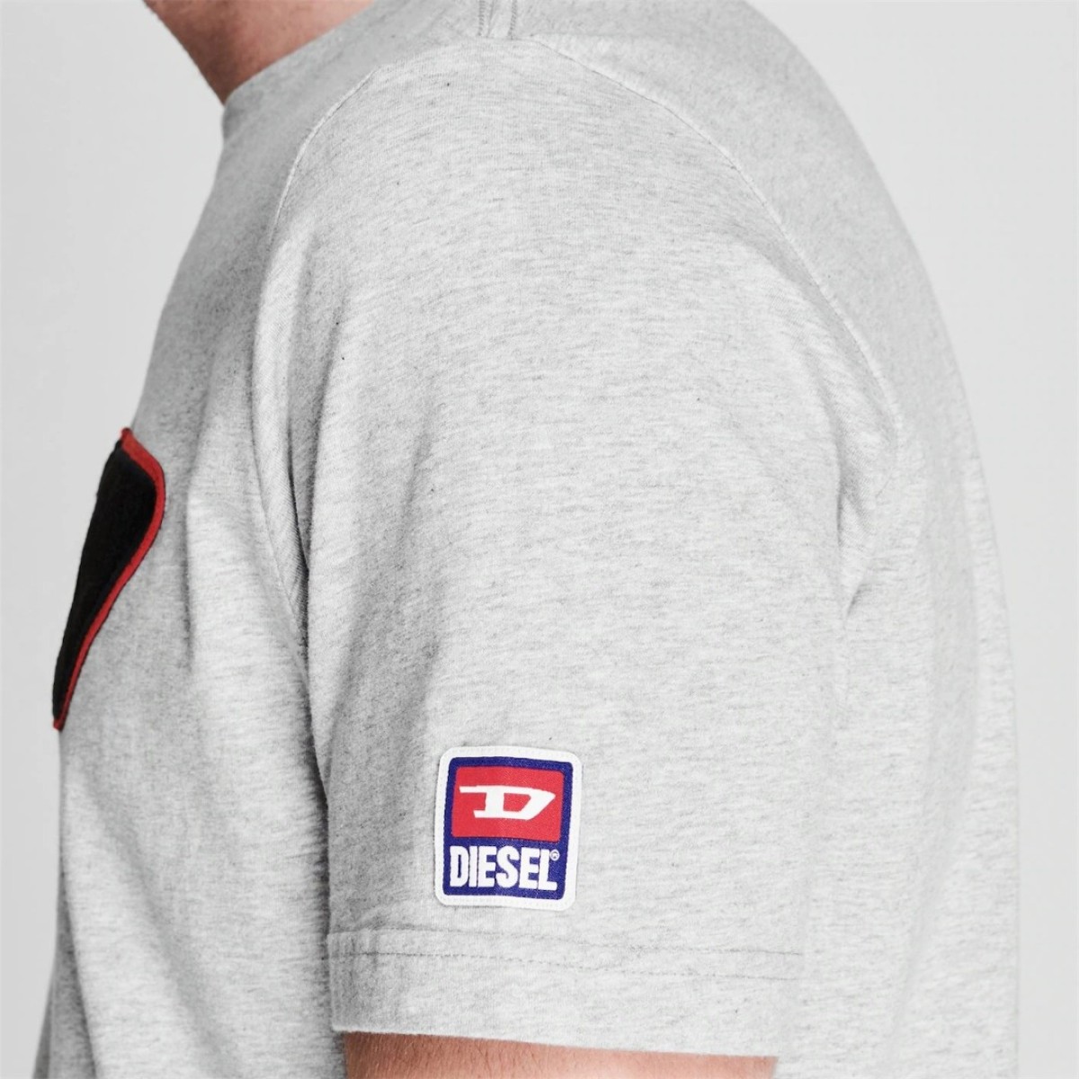 Футболка Diesel T-Just-Division T-shirt grey