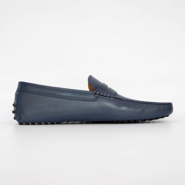 Мокасини Tod's Mocassino New Gommini 122 Uomo SFI Blu Navy d.