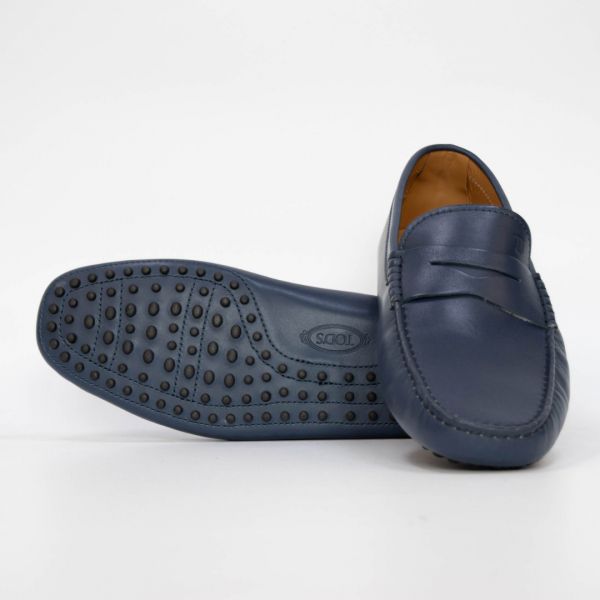 Мокасины Tod's Mocassino New Gommini 122 Uomo SFI Blu Navy d.