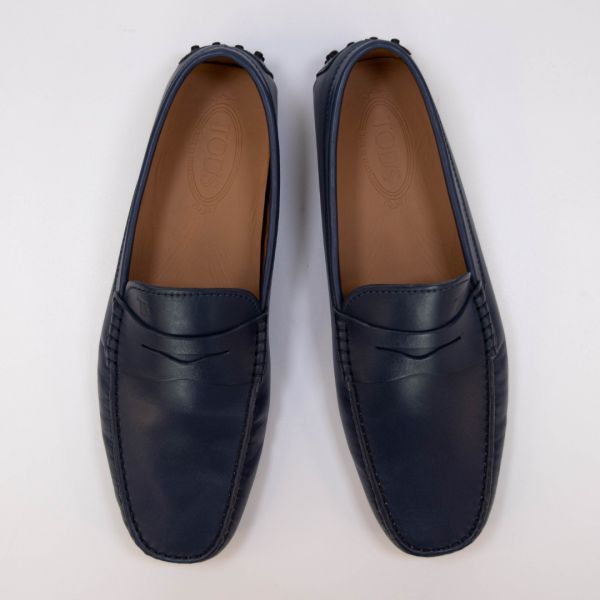 Мокасины Tod's Mocassino New Gommini 122 Uomo SFI Blu Navy d.