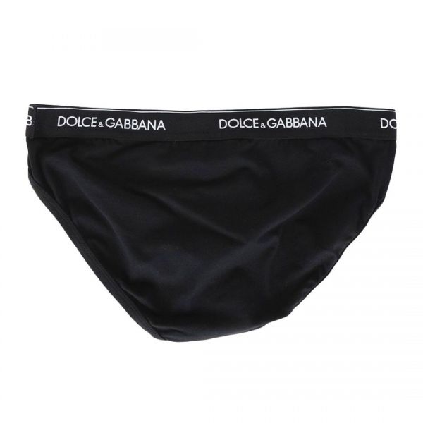 Брифы Dolce&Gabbana Slip Vita Bassa black.