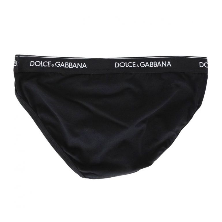 Брифы Dolce&Gabbana Slip Vita Bassa black.
