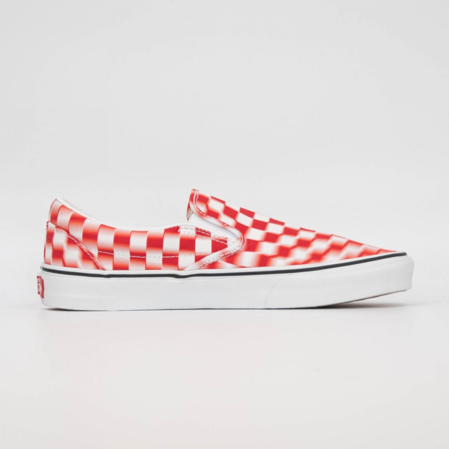 Vans Classic Slip On True WHT Red brand centr