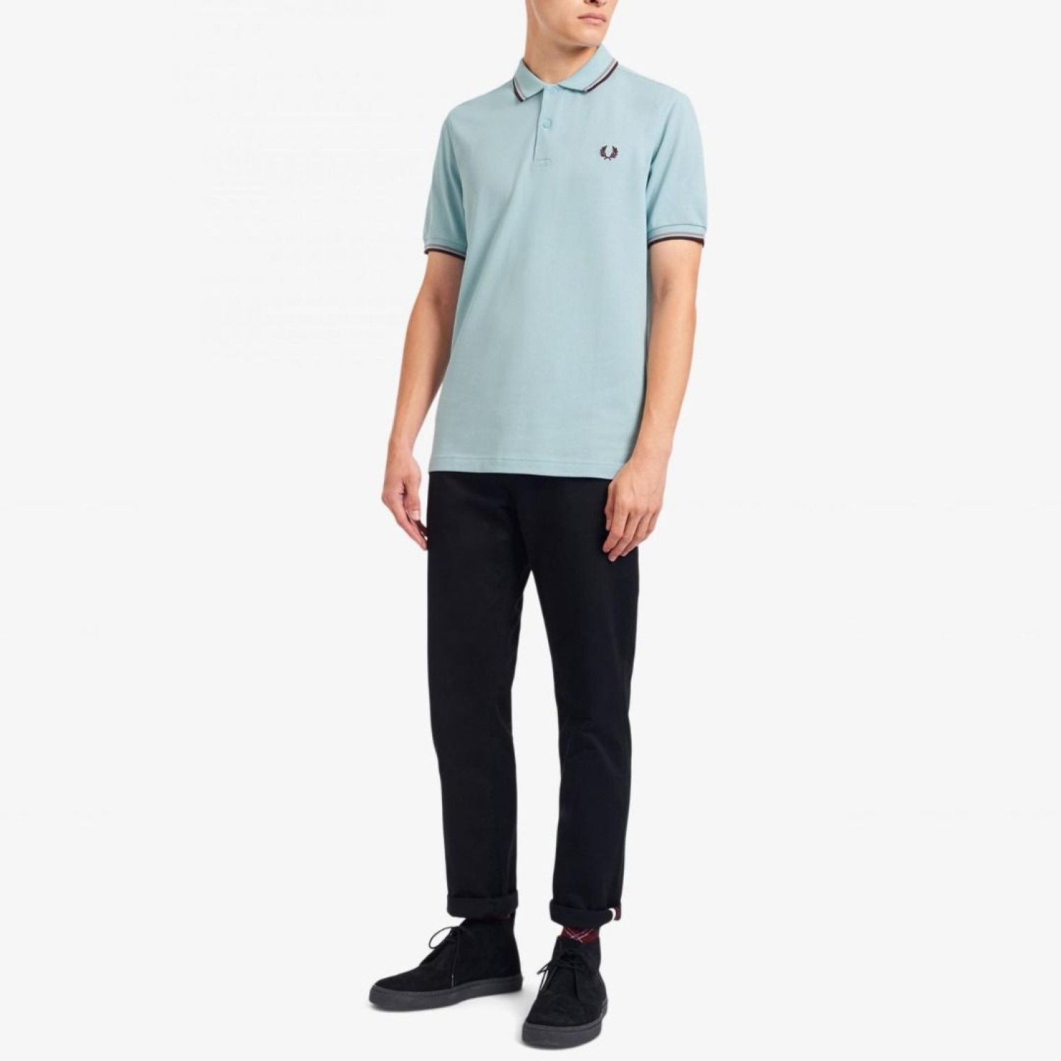 Поло Fred Perry M3600 blue