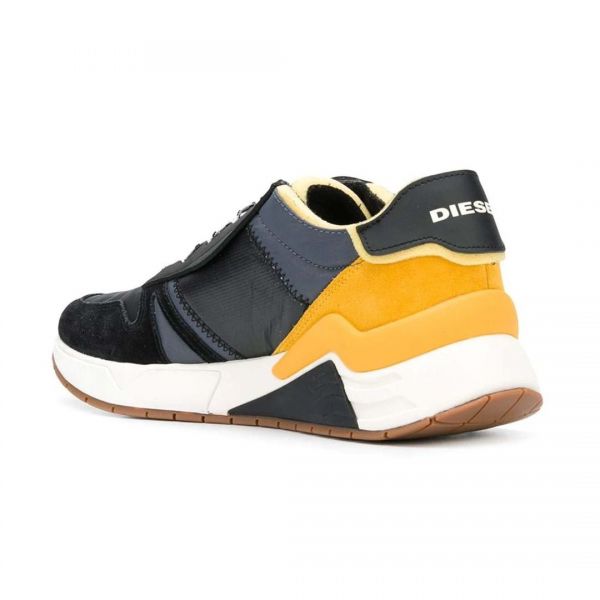 Кроссовки Diesel S-Brentha Flow Iron Gate/Black/Gold.