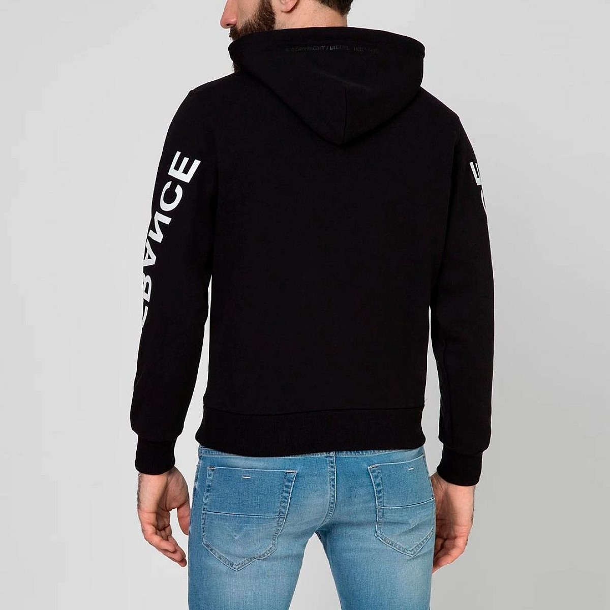 Худі Diesel S-Girk-Hood-S4 black