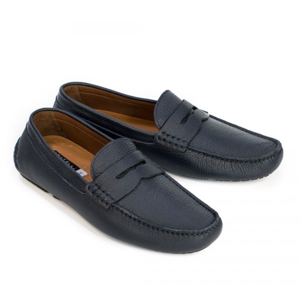 Мокасины Fratelli Rossetti Moco 79390 blue.