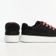 Кеди Hogan H340 Allacciato Ganci+Fod. Pelo HTA Nero