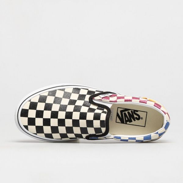 Кеди Vans Classic Slip-On Glitter Check.