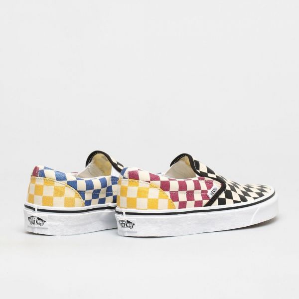 Кеды Vans Classic Slip-On Glitter Check.