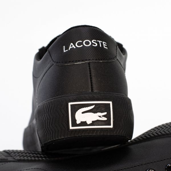 Кеди Lacoste Gripshot 0120 3 CMA BLK/BLK LTH.