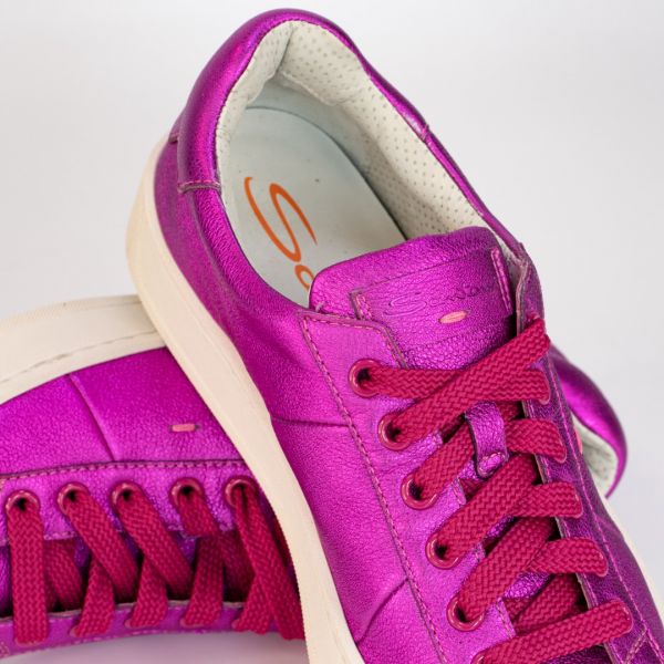 Кеды Santoni XXWBG0003XXXXXXX000 fuxia.