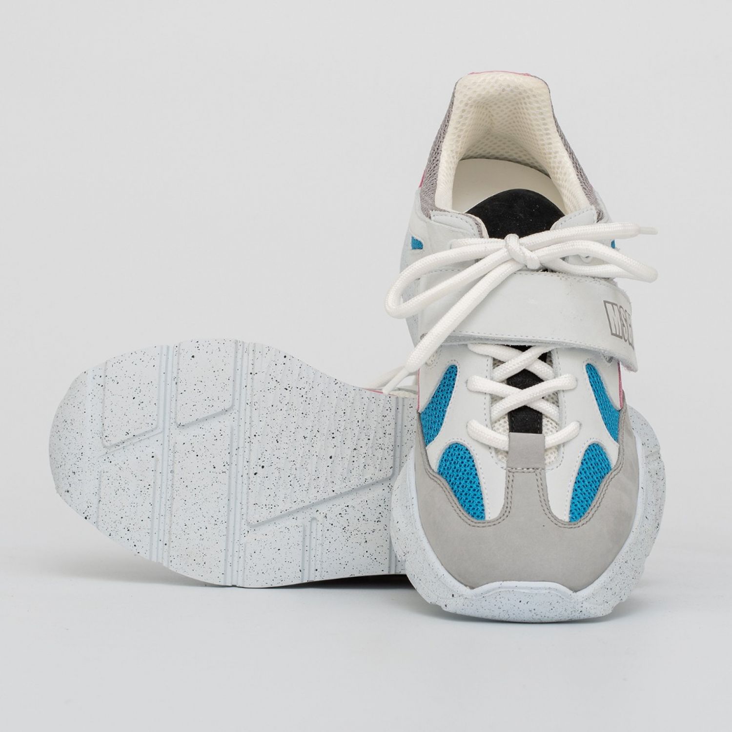 MSGM Strap Hiking Trainers 2642MDS206 751 01 brand centr