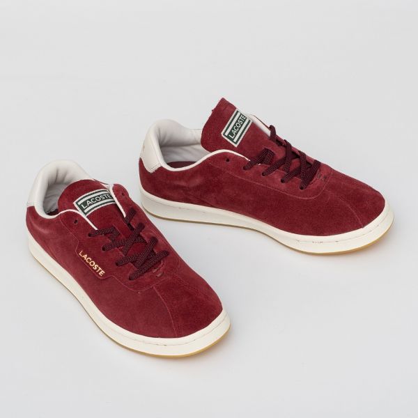 Кеды Lacoste Masters 319 1 SFA DK Red/Off WHT LTH.
