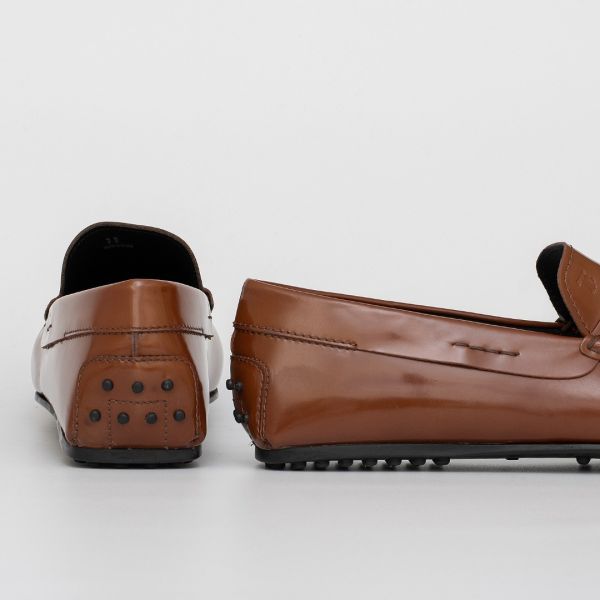 Мокасины Tod's Doppia T City Gommino AKT Cuoio SC.