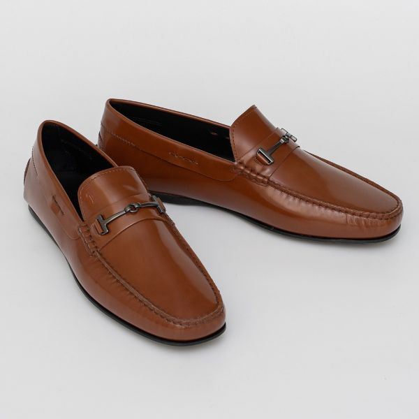 Мокасины Tod's Doppia T City Gommino AKT Cuoio SC.