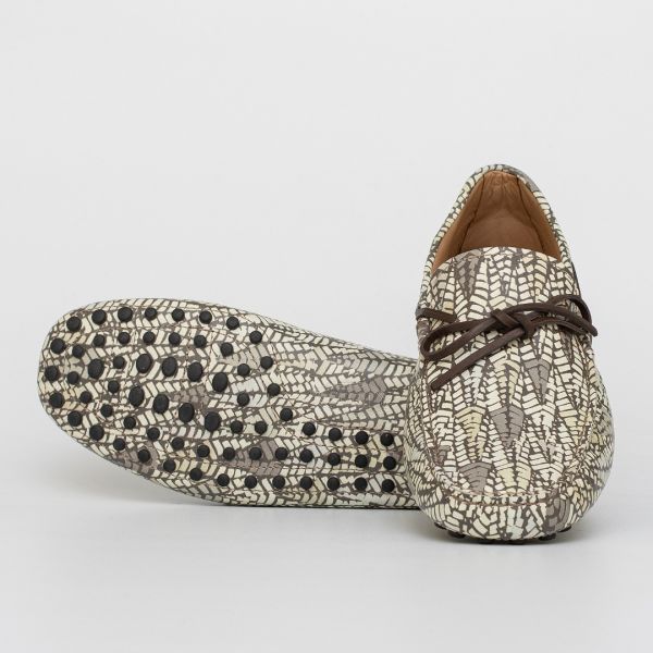 Мокасины Tod's Laccetto Occhielli Gommini WG 9TB Tortora Testa MO.