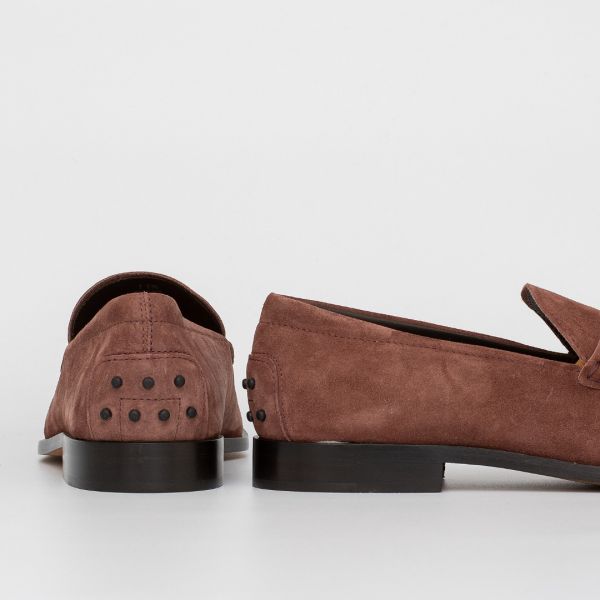 Лоферы Tod's Mocassino Boston Cuoio Leggero HG0 Mogano.
