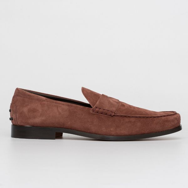 Лоферы Tod's Mocassino Boston Cuoio Leggero HG0 Mogano.
