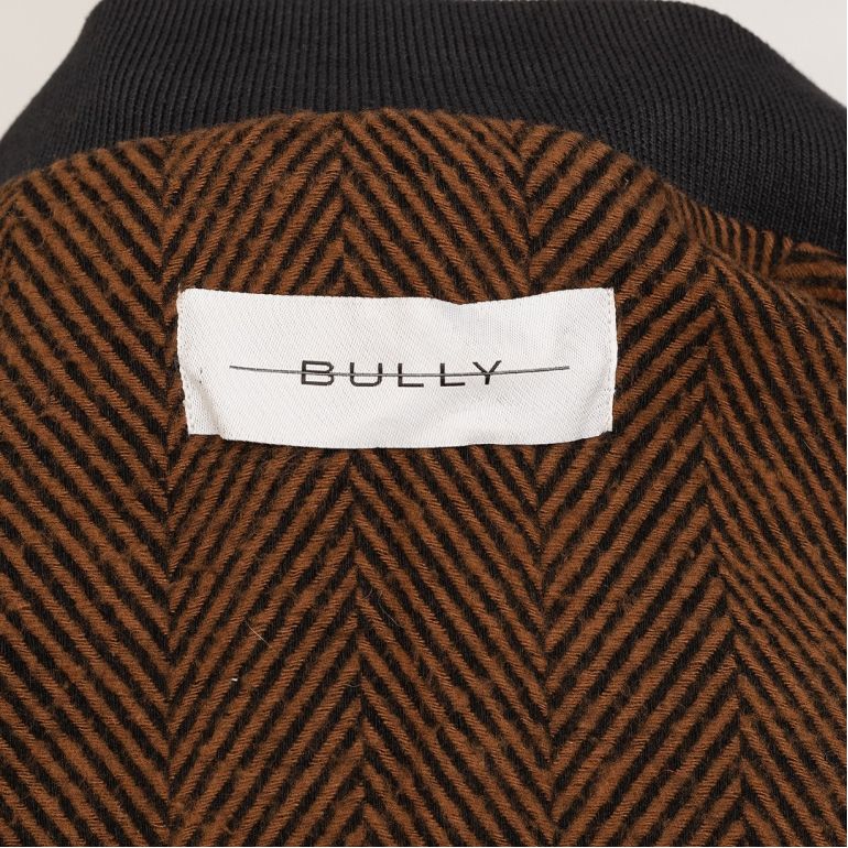 Кожаная куртка Bully 5301 blue.