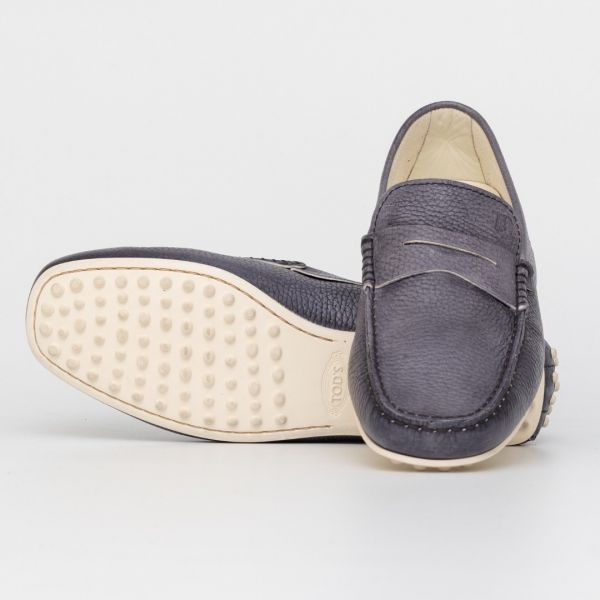 Мокасины Tod's Mocassino in blue.