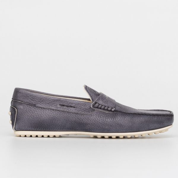 Мокасины Tod's Mocassino in blue.