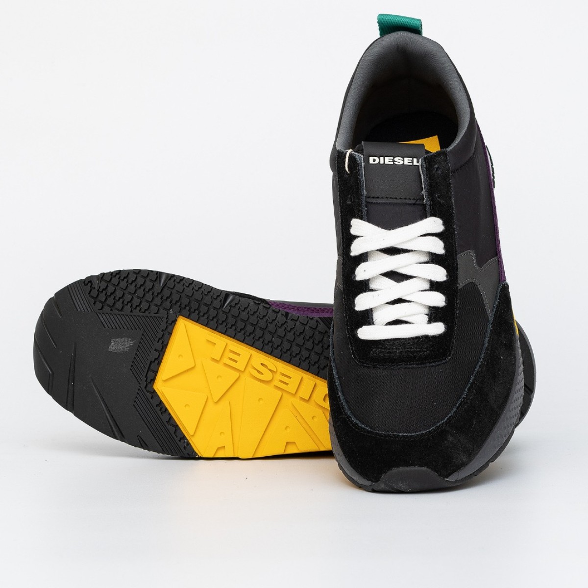 Кросівки Diesel S-KB Low Lace Black/Jet Black/Amar