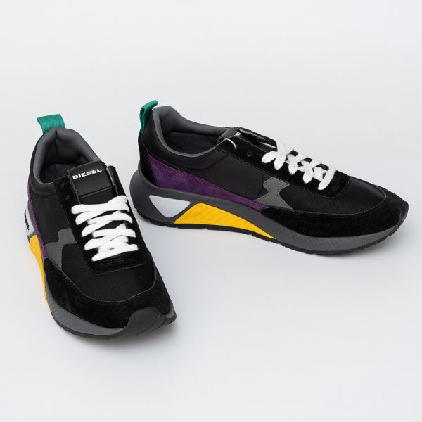 Кроссовки Diesel S-KB Low Lace Black/Jet Black/Amar.