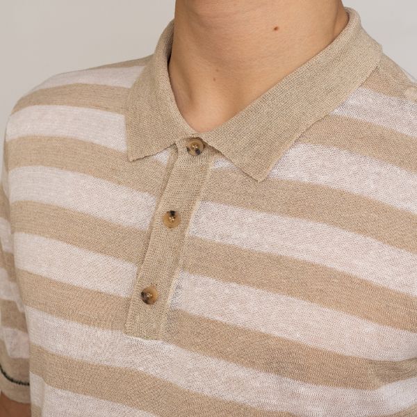 Поло Roberto Collina RV41024 beige.