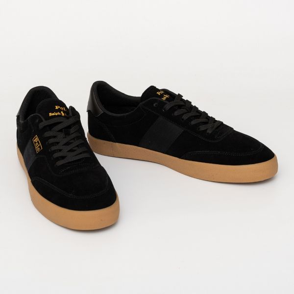 Кеды POLO Ralph Lauren Carryover Navy crt vlc-pwng-sk-vlc black.