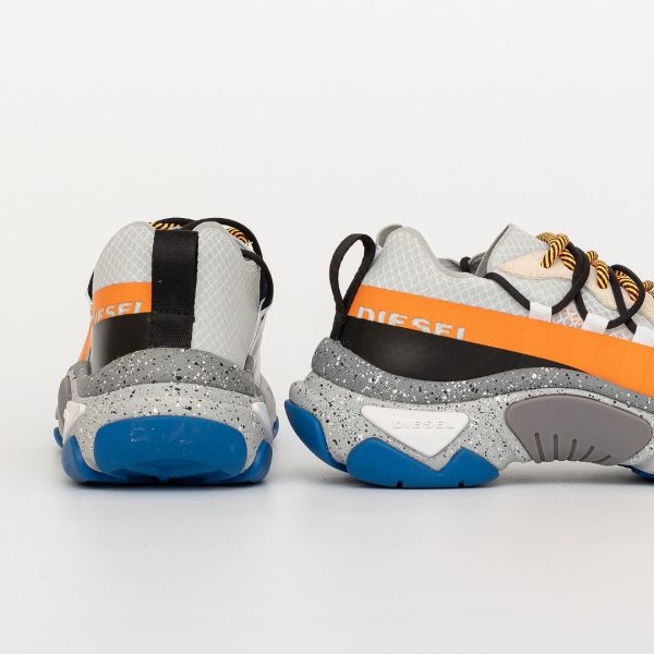 Кроссовки Diesel S-Kipper Band Star White/Orange PO.