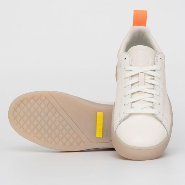 Кеды Diesel S-Clever Low Lace Star White/Fluo Peac.
