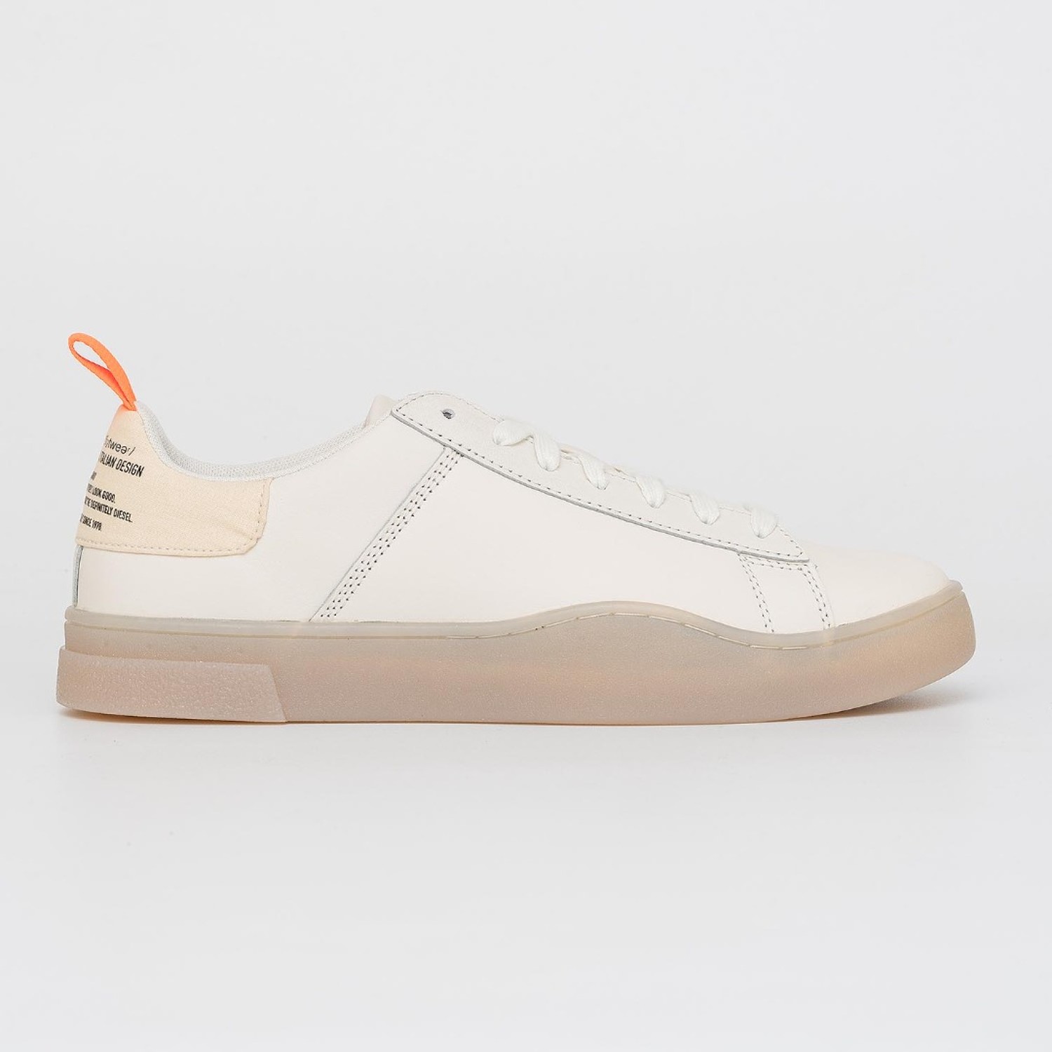 Кеди Diesel S-Clever Low Lace Star White/Fluo Peac