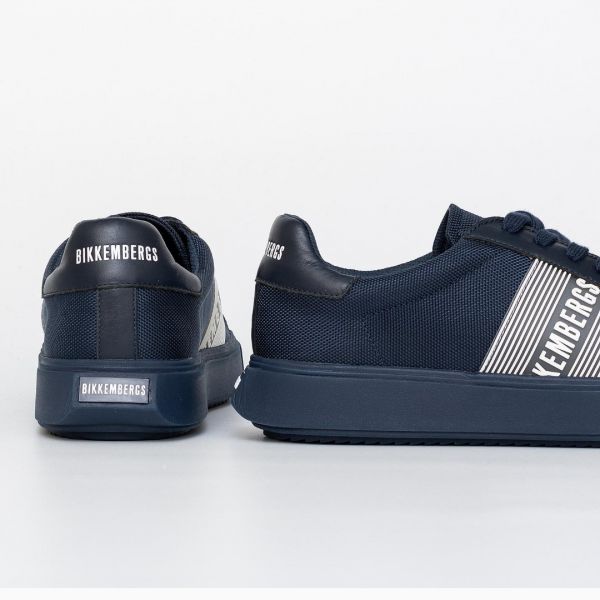Кеды Bikkembergs B4BM0027 Navy.