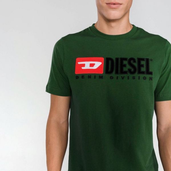 Футболка Diesel T-Just-Division Verde.