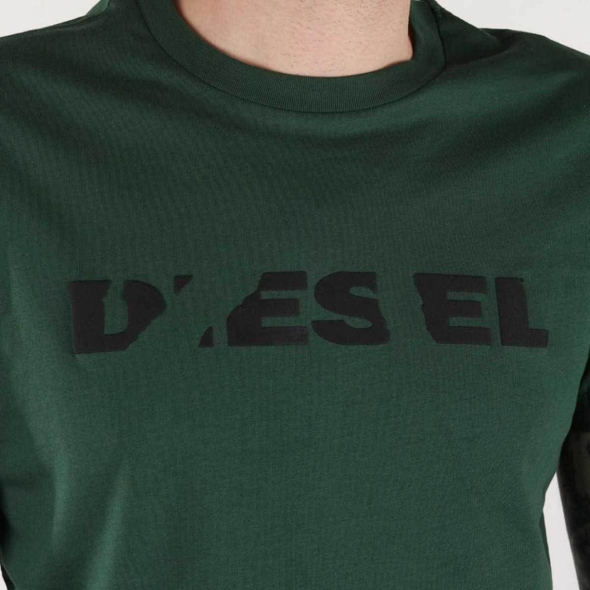 Футболка Diesel T-Diego-Brok Magliet verde