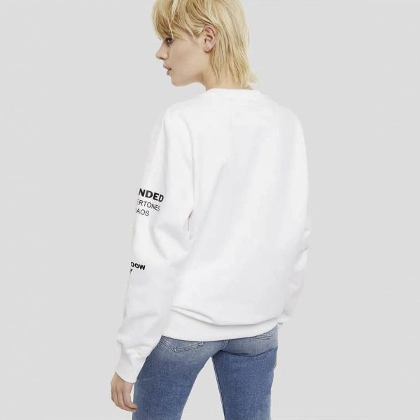 Свитшот Diesel S-Girk-S1 Felpa white.