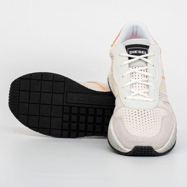 Кроссовки Diesel S-Brentha Flow Star White.
