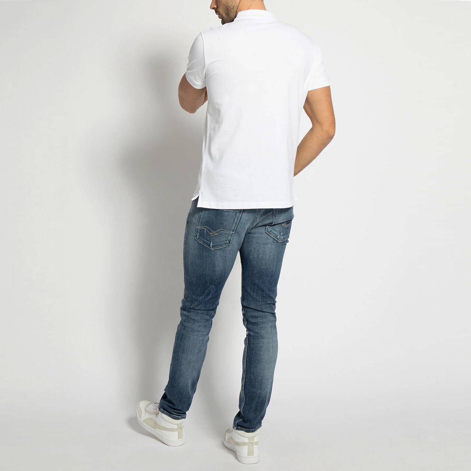 Поло Diesel T-Kal Patch Polo White
