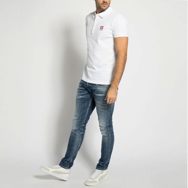 Поло Diesel T-Kal Patch Polo White.