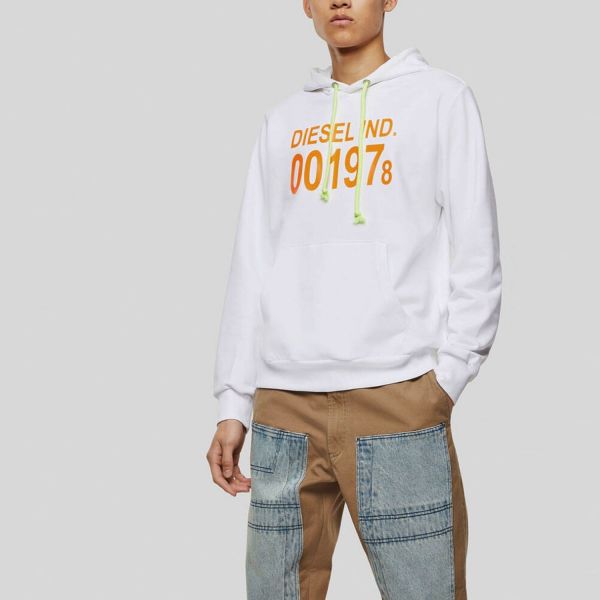 Худи Diesel S-Girk-Hood Felpa 00SAUN-0IAJH-100.
